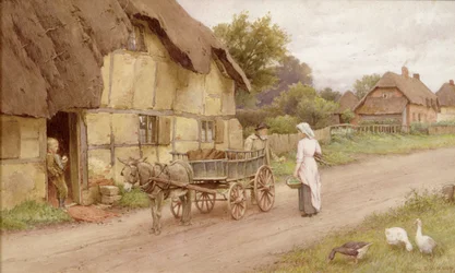 O carrinho de burro, c.1920